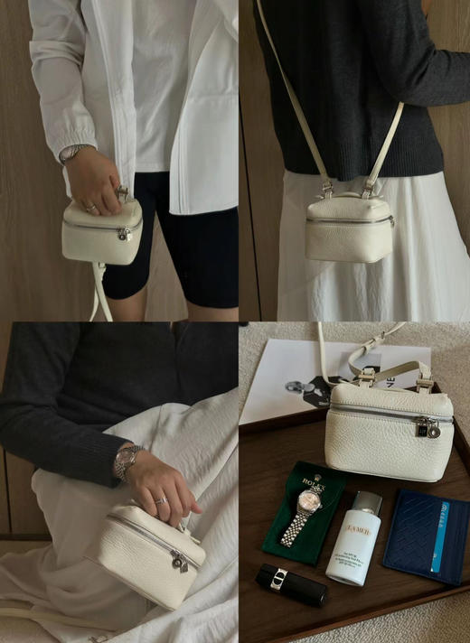 真皮！牛皮！包包的尽头一定是龙香！【LC牛皮方盒包&牛皮麻雀包】品质超高👜轻便又能装❗️承包你的衣帽间！斜挎/手拎均可~ 认准我们Z高品质 ✅结实耐用抗造，怎么用都不心疼，送人自留都划算！ 商品图10