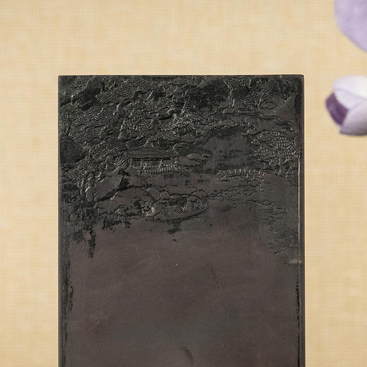 清 山水楼台人物端砚 商品图2