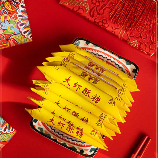 瑞士宝 北京风味 大虾酥糖 400g/袋 商品图1