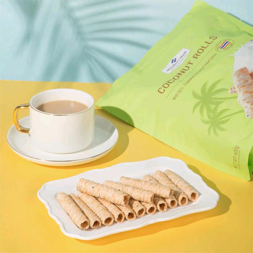（山姆爆品）泰国进口 椰香脆卷400g 商品图3