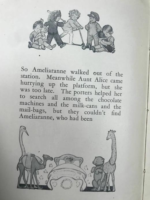 约20世纪中期 阿米莉安进城 皮尔斯数十幅彩色插图 精装32开 商品图14