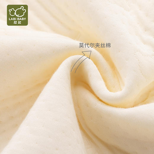 拉比-内衣类（冬）H4莫代尔绑带连体衣2套装（PH) 商品图2