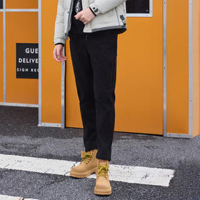 半身缘男裤 冬季条绒面料亲肤保暖时尚立体休闲裤244101U10303511