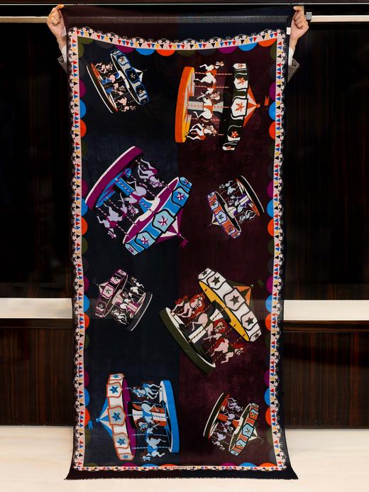 19 Andrea‘s 47 羊绒围巾 商品图1