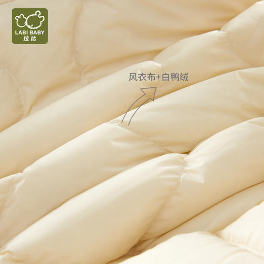 拉比-童衣类（冬）H4连帽羽绒外套浅杏(PH) 商品图2