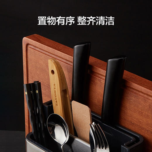 【多样屋专柜】多样屋筷子架筷笼厨房置物架多功能餐具收纳架家用高档新款刀叉勺子筷子筒沥水  商品图2