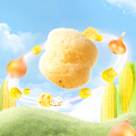 旺仔卡兹脆粟米球 切达芝士味洋葱乳酪味惠灵顿牛排味 商品图5