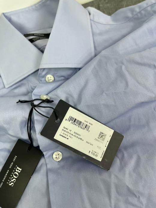 瑕疵Hugo Boss 男士黑标REGULAR FIT 长袖衬衫50264031 商品图4