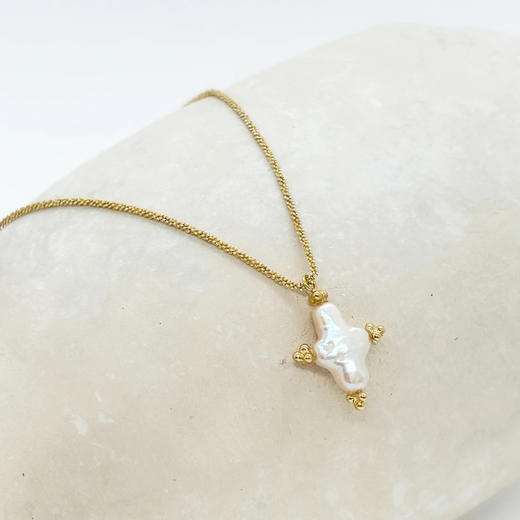 北京仓｜Elise Tsikis-Hydros-小澜 珍珠 项链［法国设计师］ 商品图0