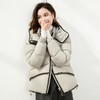 【自】全新升级【铂金会员735/天猫989/差价254】(04351) 洛诗琳超厚抗寒女设计感2024冬季韩版长/短款羽绒服 商品缩略图0