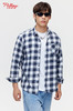 赤兔嗨购纯棉格子衬衫男长袖春秋男生2024新款男装秋装秋季薄男士衬衣 商品缩略图3