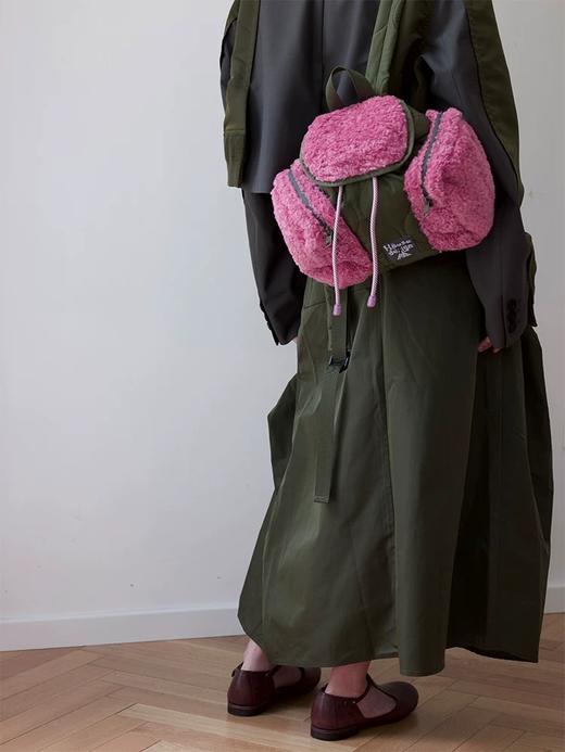 毛绒双肩包 商品图1