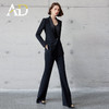 AD高级感醋酸领西装套装女总裁范职业装气质显瘦阔腿裤职场两件套 商品缩略图1