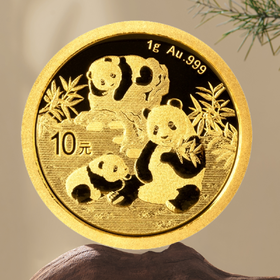 2025年熊猫金币！1克金币！