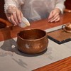 臻宝堂铜建水纯手工锤纹茶渣桶大容量平仲茶洗家用水盂茶具零配件平仲建水 商品缩略图2