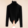 丁摩双面德绒高领安可拉红打底衫女秋冬内搭2024新款发热保暖上衣 商品缩略图1
