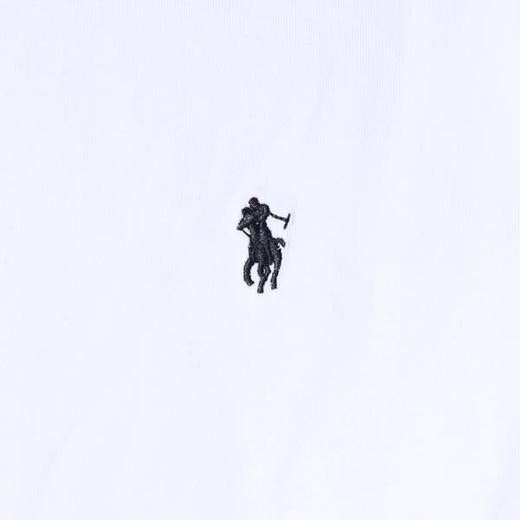 T1897新款时尚个性刺绣黑白撞色假两件套头百搭长袖T恤休闲上衣 商品图3