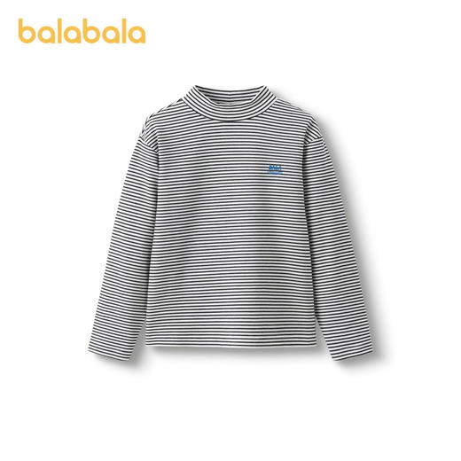 巴拉巴拉童装儿童长袖T恤男童上衣女童宝宝秋冬新款百搭宽松 商品图3