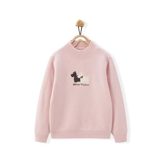 2024新款peace小平鸟秋冬儿童羊绒打底衫男女童半高领毛衣长袖上衣！ 商品图4
