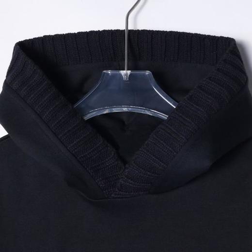 WY508秋冬季新款时尚个性纯色连帽套头卫衣休闲宽松情侣百搭上衣 商品图2