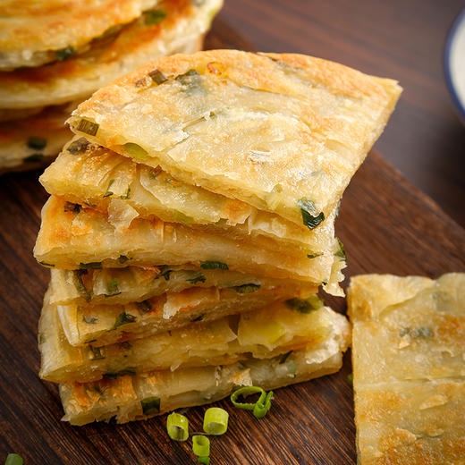 【FX】西域美农黄油葱油饼/黄油手抓饼（原味/荞麦/黑小麦）100g*20片，冷冻产品发出不退 商品图4