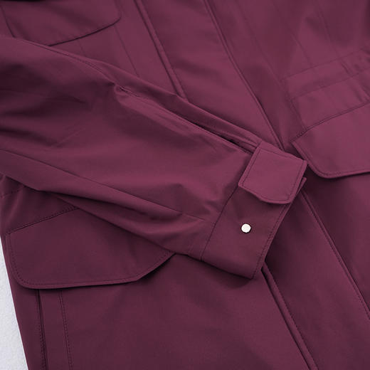 东黎 • 混纺款女士秋冬拉链防水防风夹克衫 4650 商品图6