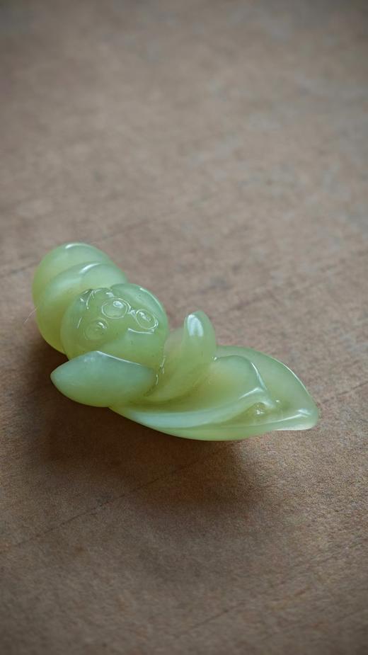 晴柔·和田黄口莲花吊坠【嘉石533】 商品图3