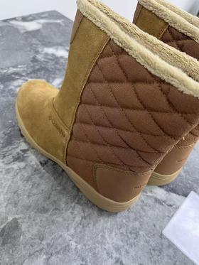 瑕疵Columbia/哥伦比亚 女士户外防水保暖抓地耐磨拼接雪地靴