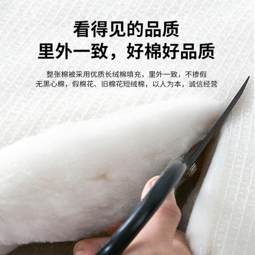 【产地直发】【开团秒杀】新疆棉被，手工摘棉，先进工艺，100%新疆优质长绒棉打造。参团前请详细阅读商品详情页 商品图3