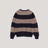 YMC SUEDEHEAD STRIPE CREW KNIT 英国羊羔毛男装圆领条纹毛衣 商品缩略图4