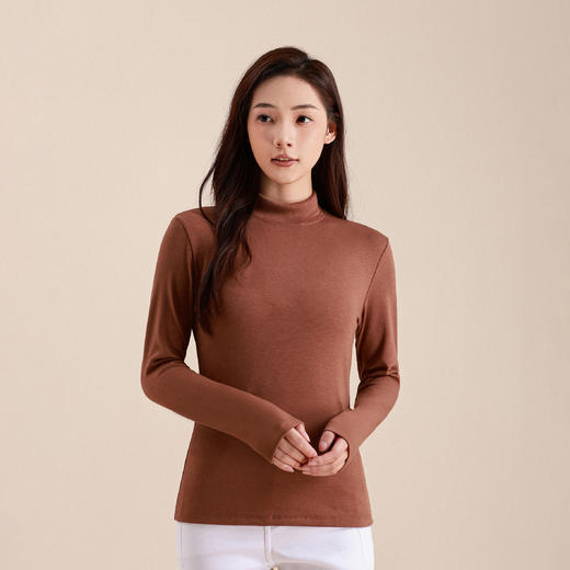 连绵·女士半高领保暖打底 商品图7