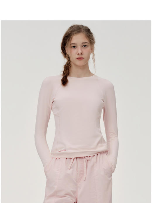 Teenie Weenie小熊卡通长袖T恤女冬季女t恤TTLA248C27N 商品图2