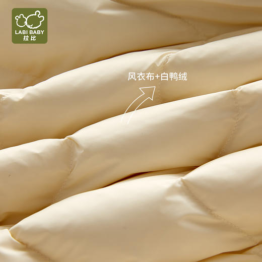 拉比-童衣类（冬）H4绮想羽绒反领全开外套(PH) 商品图9