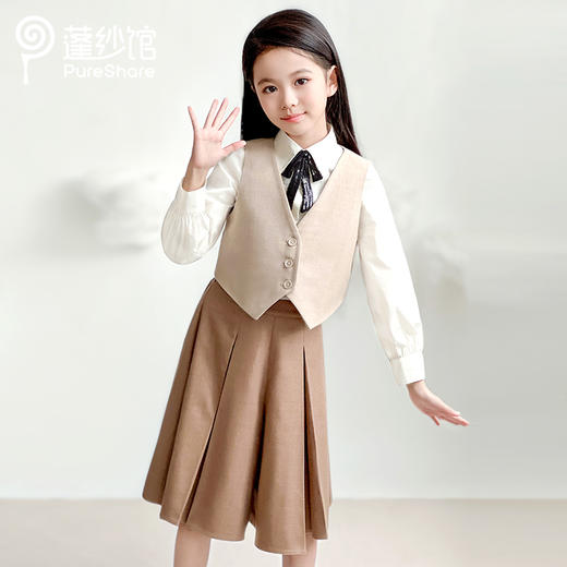 【非质量问题不退换】Pureshare 剑桥骑士套装新款学院风秋冬套装 商品图2