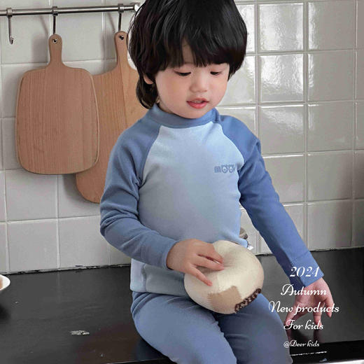 【按照尺码表选码】儿童保暖内衣秋衣秋裤睡衣德绒套装806 100% 商品图5