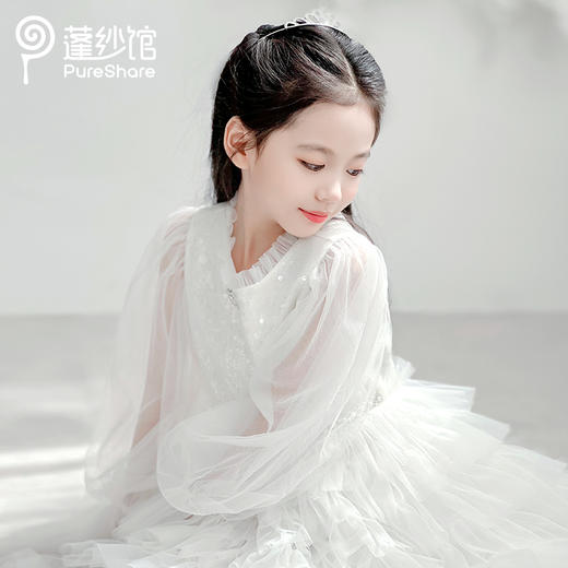 【非质量问题不退换哦】PureShare 蓬纱馆雪落礼服裙 商品图1