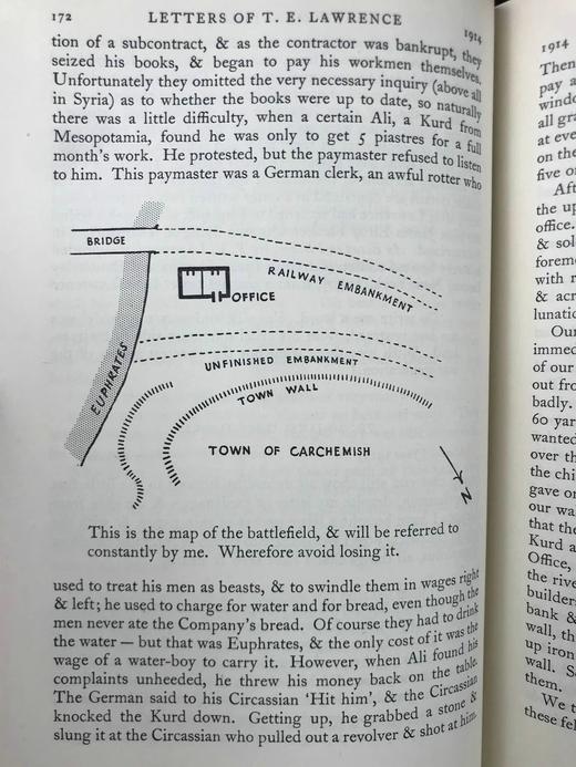 1938年 T.E.劳伦斯书信集 16幅插图 漆布精装18开 商品图10