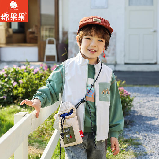 棉果果春季新品商场同款男童马夹M112171325113 商品图0