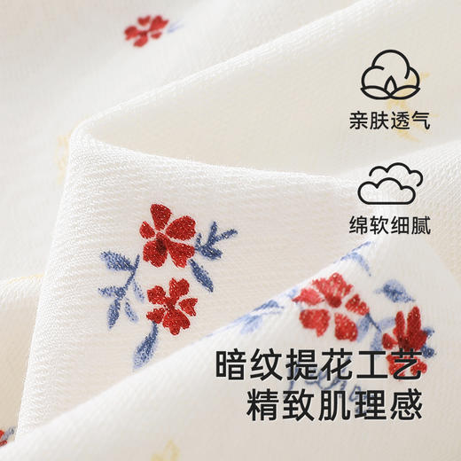 【商场同款】英氏女童裙子春夏长袖纯棉女童连衣裙2025新款拜年裙 商品图1