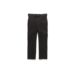Needles Side Tab Trouser - Wool Windowpane 复古羊毛休闲长裤