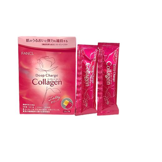 日本FANCL Deep Charge 胶原蛋白棒果冻 -10条入 商品图0