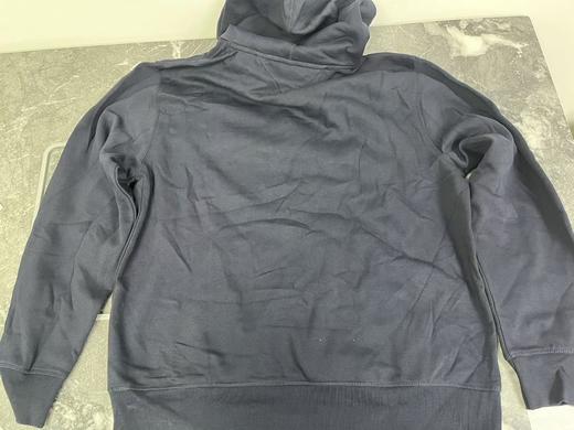 瑕疵Tommy Hilfiger/汤米 男士内加绒保暖刺绣标袋鼠兜抽绳连帽卫衣 商品图1