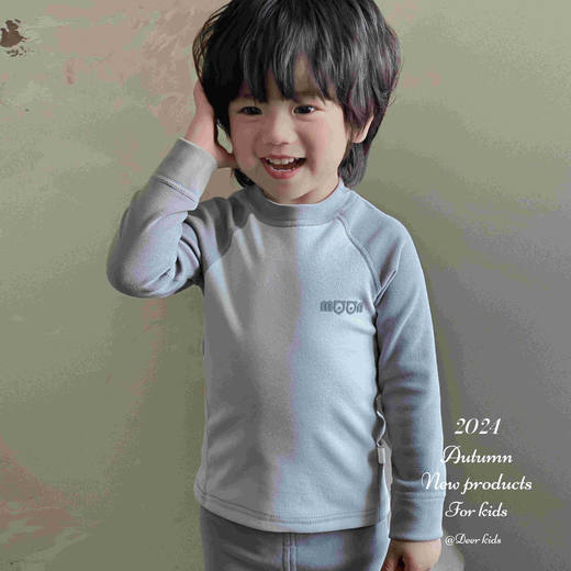 【按照尺码表选码】儿童保暖内衣秋衣秋裤睡衣德绒套装806 100% 商品图6