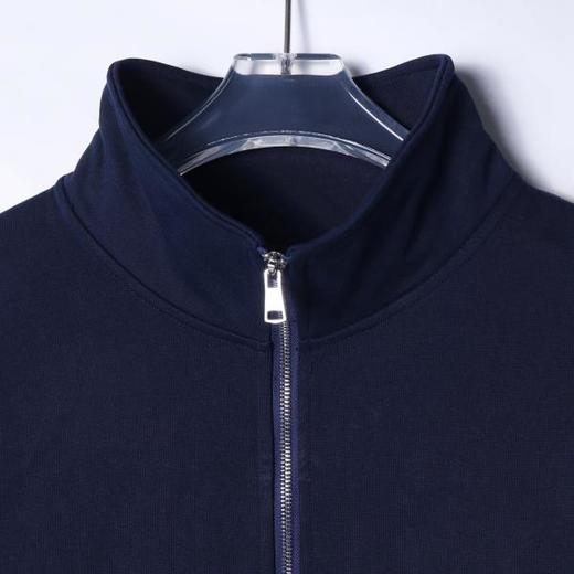 WY586新款时尚个性拼色半拉链立领卫衣休闲宽松潮流百搭上衣 商品图2