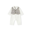 【高定系列】英氏婴儿连体衣春夏长袖桑蚕丝礼服连体衣男宝宝衣服 商品缩略图4