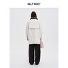 SELFWHO90白鸭绒经典撞色中长款羽绒服外套女2024冬宽松保暖风衣 商品缩略图1