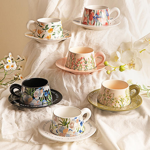 摩登主妇咖啡杯碟套装高档精致陶瓷杯子礼盒乔迁新居结婚新婚礼物 商品图4