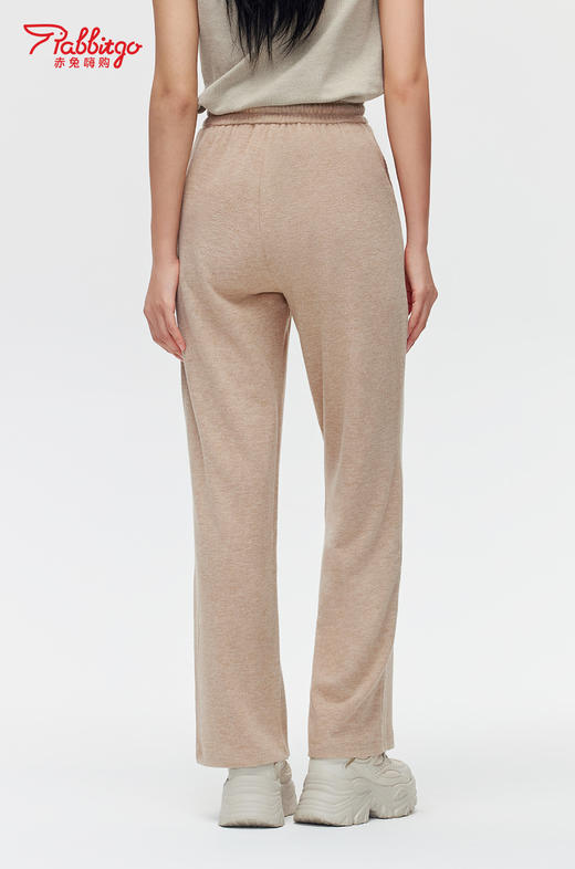 赤兔嗨购休闲针织裤女2024年秋冬新款 商品图4