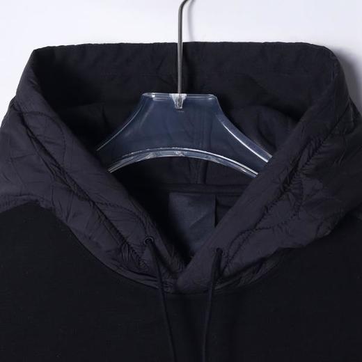 WY489秋冬季新款时尚个性拼接套头连帽卫衣运动休闲百搭情侣 商品图2