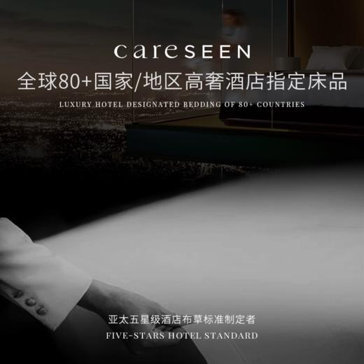 希尔顿酒店床品100支四件套纯棉2024新款长绒棉床单床笠被套轻奢 商品图1